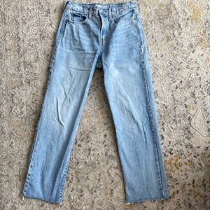 Old Navy Sky-Hi Straight Jeans